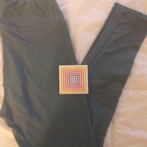 LuLaRoe Teal One Size Leggings